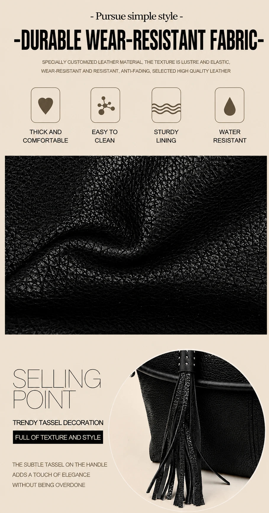 Retro Convertible Shoulder Bag & Tote