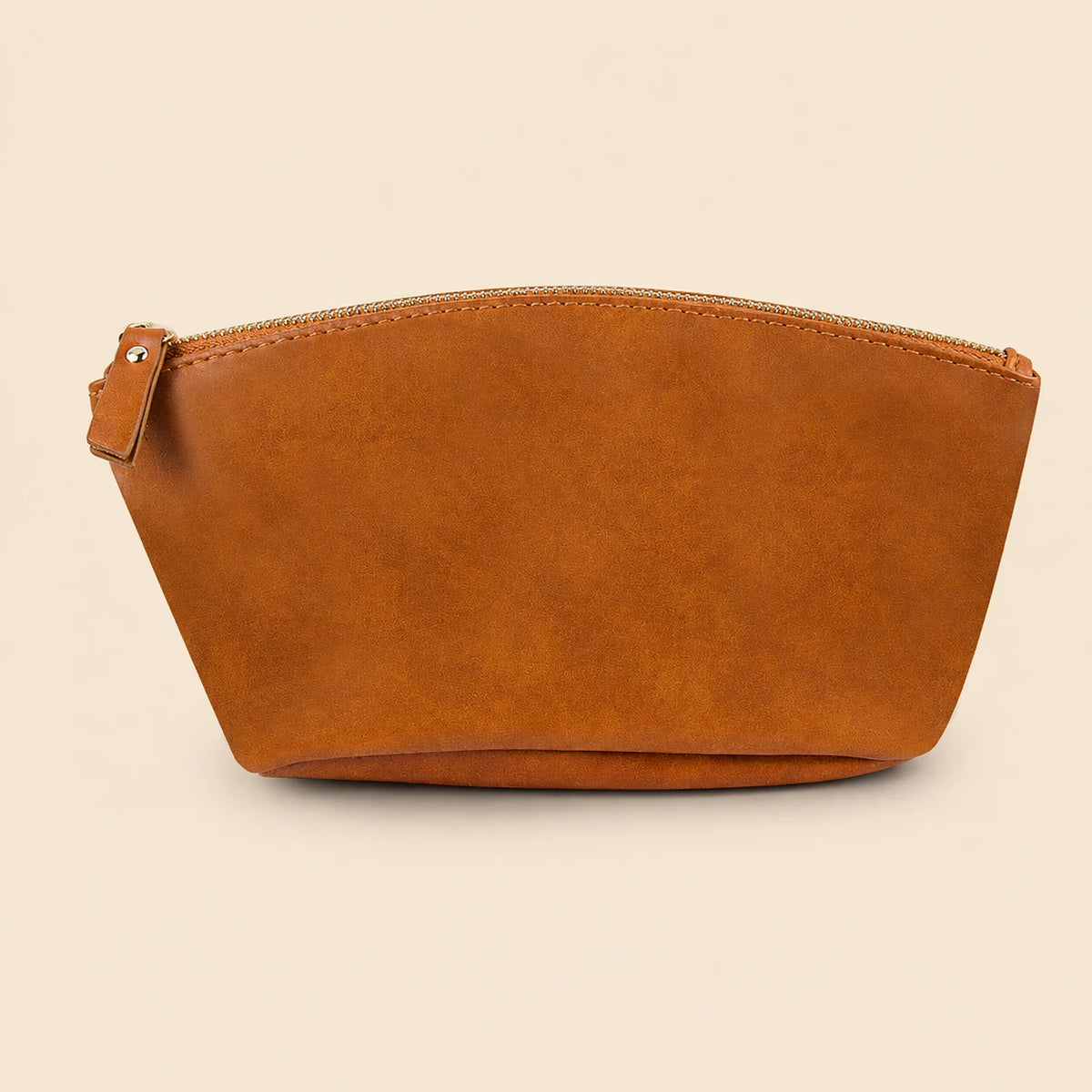 Vintage Crazy Horse Leather Cosmetic Bag