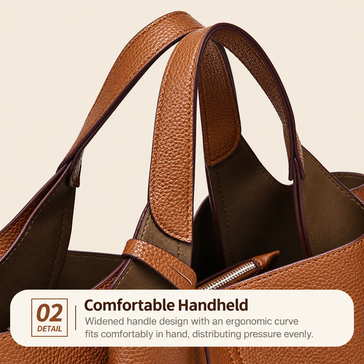 Casual single-shoulder tote bag