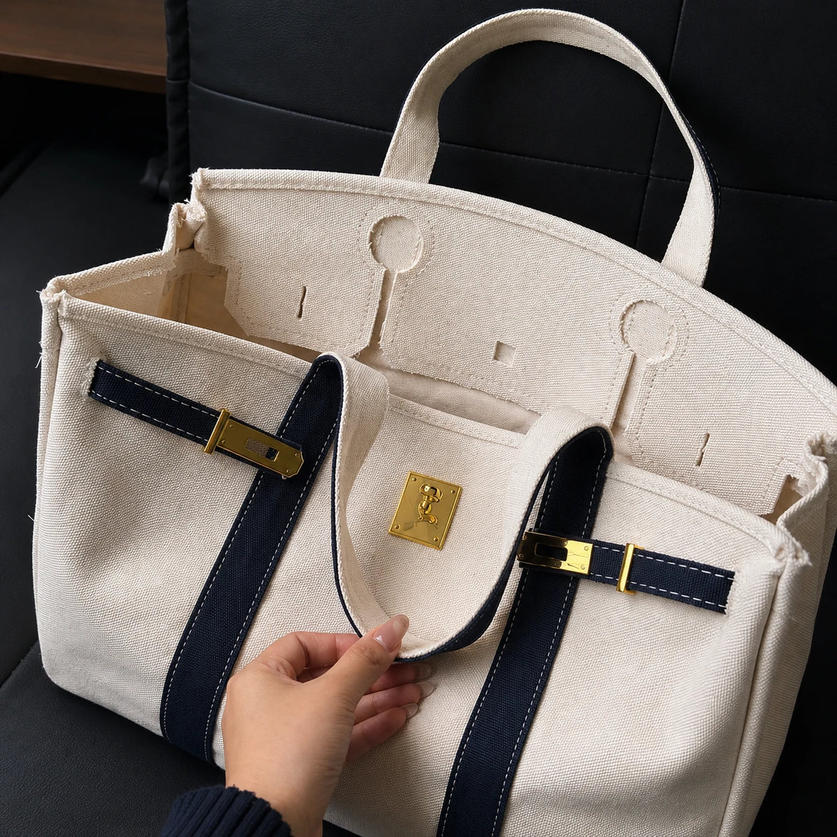 Canvas Multi-Use Tote Bag