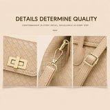 Versatile woven tote bag