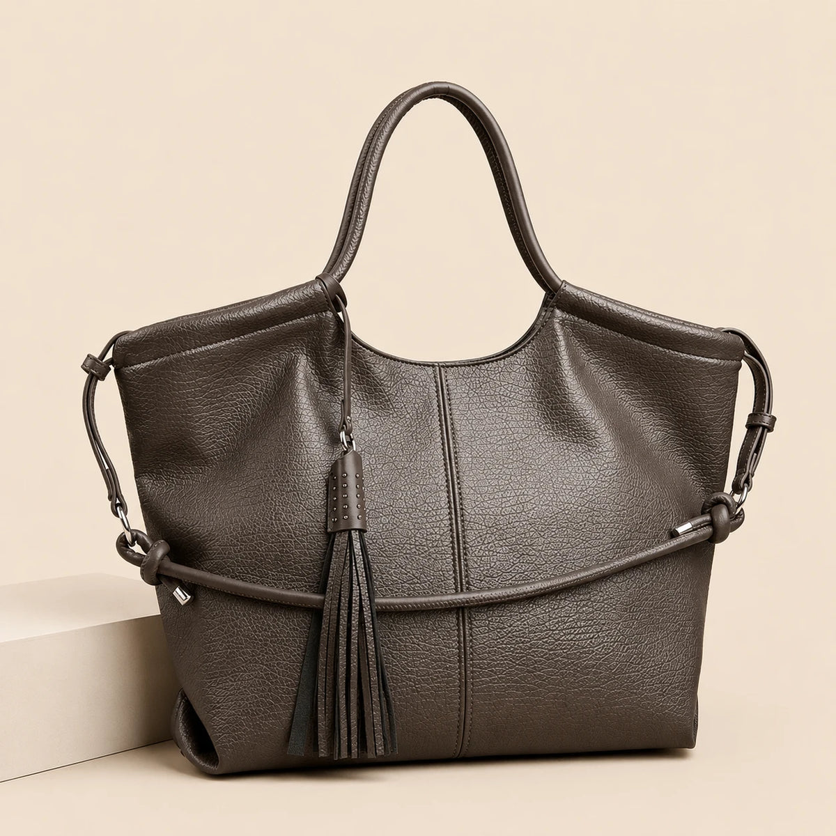 Retro Convertible Shoulder Bag & Tote