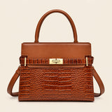 Women's Crocodile Print Tote Bag