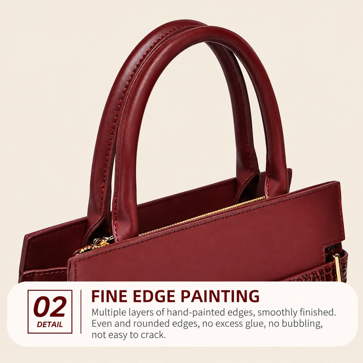 Women's Crocodile Print Tote Bag