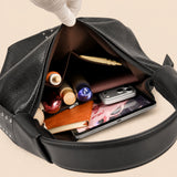 Studded Leather Tote Bag