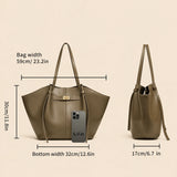 Light Luxury Commuter Tote Bag