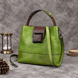 Genuine Leather 3-Way Shoulder Bag
