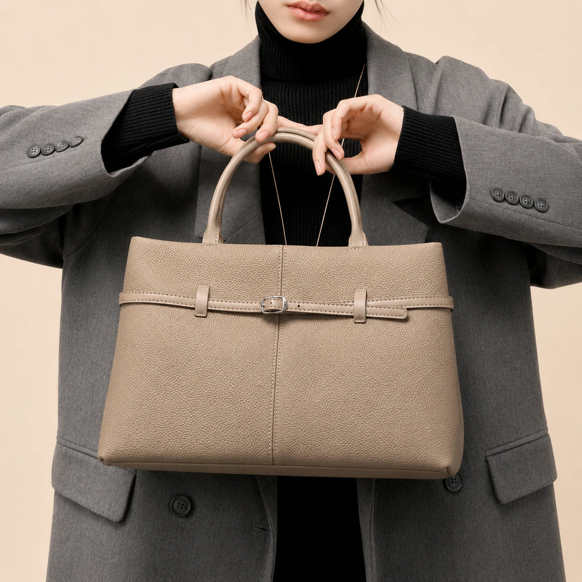 Leather hand Bag