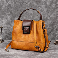 Genuine Leather 3-Way Shoulder Bag