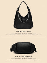 Studded Leather Tote Bag