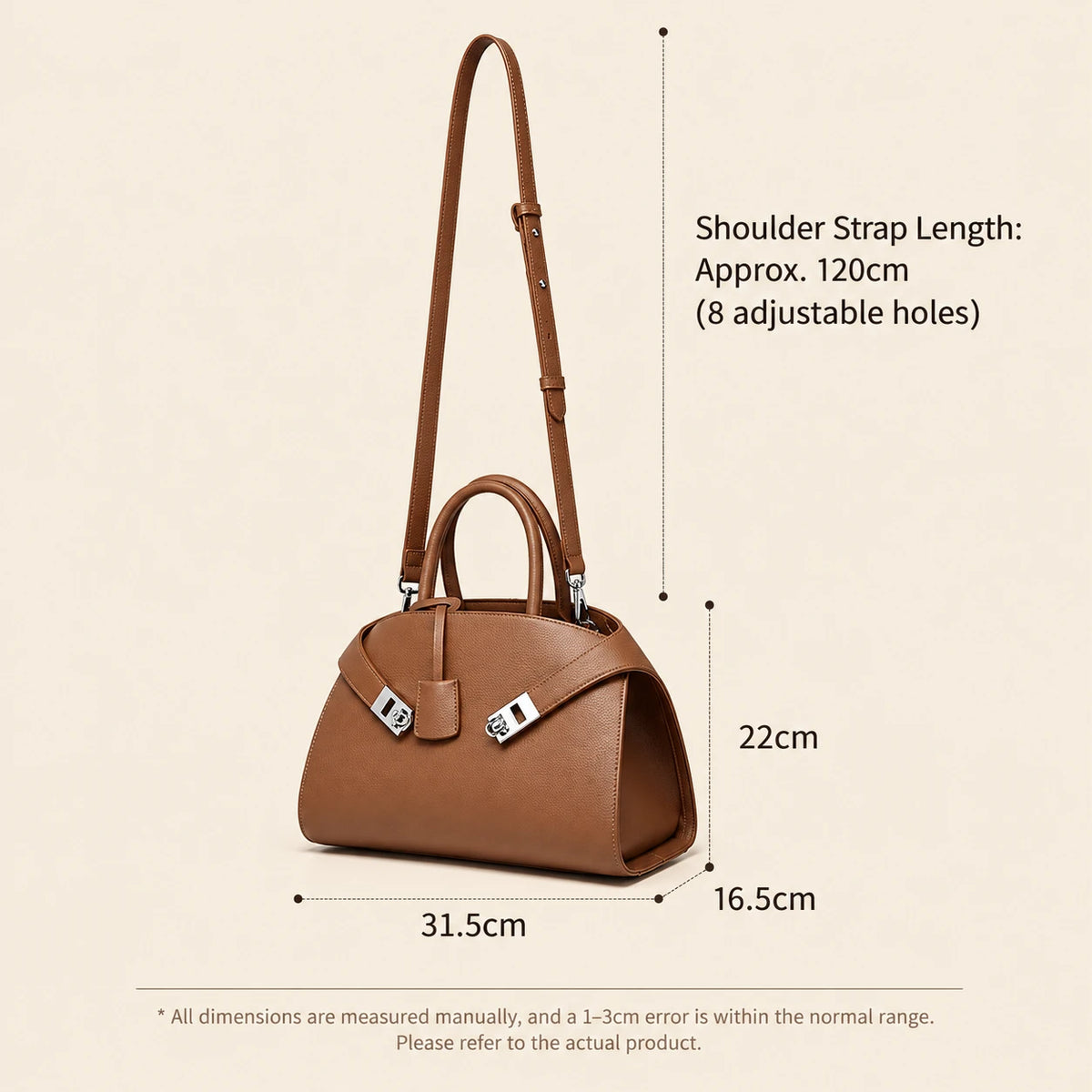 Large Capacity Commuting Shoulder Bag