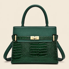 Women's Crocodile Print Tote Bag