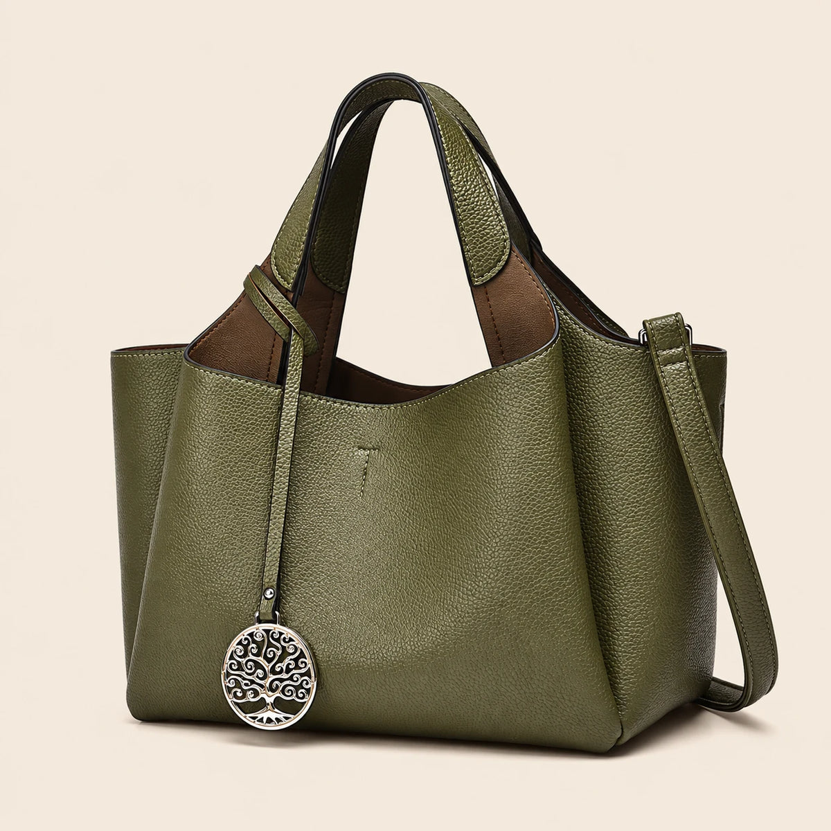 Casual single-shoulder tote bag