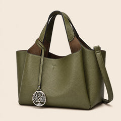 Casual single-shoulder tote bag