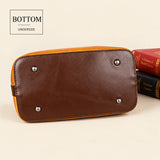Genuine Leather 3-Way Shoulder Bag