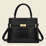 Women's Crocodile Print Tote Bag