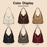 Studded Leather Tote Bag