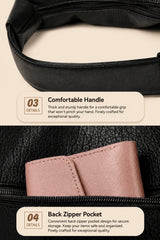 Studded Leather Tote Bag