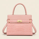 Women's Crocodile Print Tote Bag