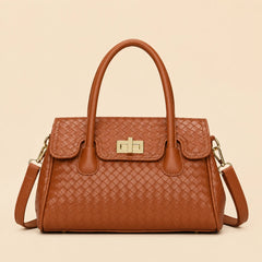 Versatile woven tote bag